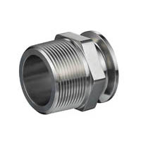 21NPT Male Hexagon Clamped Adapter